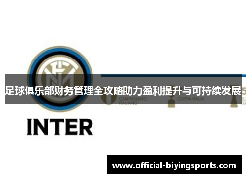 足球俱乐部财务管理全攻略助力盈利提升与可持续发展 足球俱乐部财务管理全攻略助力盈利提升与可持续发展